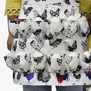 Egg collecting Apron with chicken design